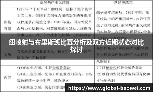 纽喷射与布里斯班比赛分析及双方近期状态对比探讨